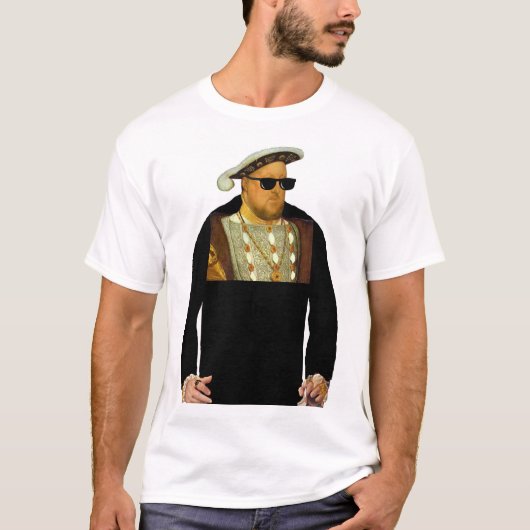 Gangsta King Henry VIII T-shirt (Voorkant)
