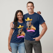 Gangsta Life Horse grappig T-shirt (Unisex)