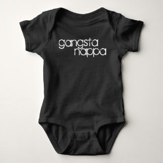 Gangsta Nappa - Baby Boys Urban Vest Slaappak Romper