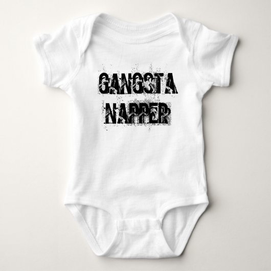 Gangsta napper romper (Voorkant)