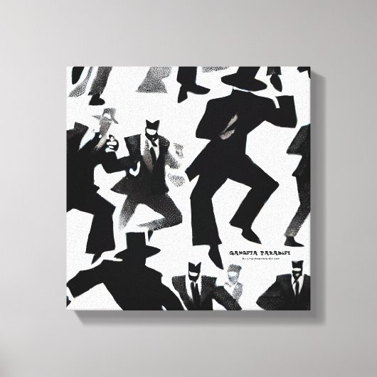 Gangsta Paradise Canvas Kunst (Voorkant)