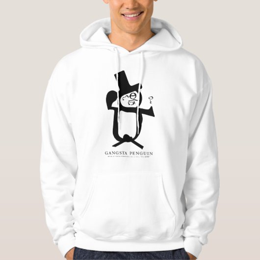 Gangsta Penguin hoodie (Voorkant)
