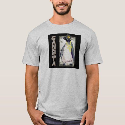 Gangsta Penguin T-shirt (Voorkant)