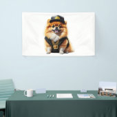 Gangsta Pomeranian - Hip Hop Dog Swag Spandoek (Beurs)