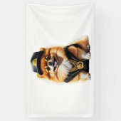 Gangsta Pomeranian - Hip Hop Dog Swag Spandoek (Verticaal)