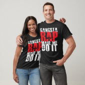 Gangsta Rap deed het voor mij - wit T-shirt (Unisex)