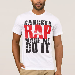 Gangsta Rap deed het voor mij - zwart T-shirt