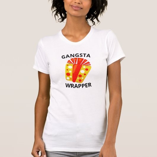 Gangsta Rap Meme Funny Rapper Wordplay Gift Wrap T-shirt (Voorkant)
