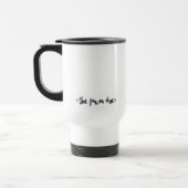 Gangsta Rap Travel Mug Reisbeker (Links)
