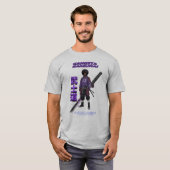 Gangsta Samurai - Afro Street Fighter Anime Manga T-shirt (Voorkant volledig)