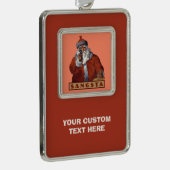Gangsta Santa aangepaste ornament (Rechts)