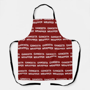 Gangsta-verpakking Funny Kerst Matching Familie Schort