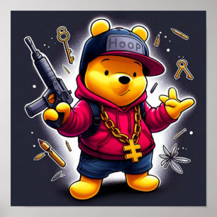 Gangsta Winnie de Pooh 1 Poster