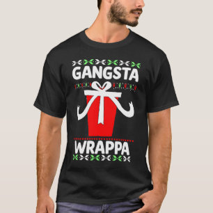 Gangsta Wrappa Merry Kerstkerstkerstkerstkerstman  T-shirt