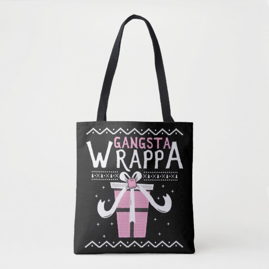 Gangsta Wrappa Tote Bag (Voorkant)