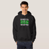Gangsta Wrapper  Christmas Clothing for Men and F Hoodie (Voorkant volledig)