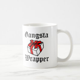 Gangsta Wrapper Funny KerstFeestdagen Koffiemok