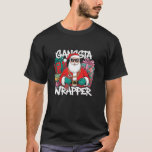 Gangsta Wrapper Funny Santa Christmas Rap Design T-shirt<br><div class="desc">Gangsta Wrapper Funny Santa Christmas Rap Design</div>