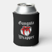 Gangsta Wrapper grappig kerstcadeau Blikjeskoeler (Blikje Achterkant)
