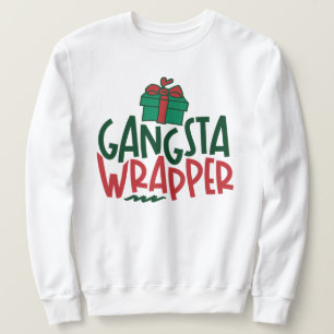 Gangsta Wrapper - Grappig kerstfeest Trui