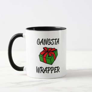 Gangsta Wrapper grappige kerstkoffie-mok Mok