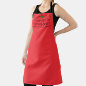Gangsta Wrapper Holiday Apron Schort (Insitu)