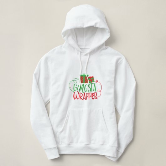 Gangsta Wrapper Hoodie (Design voorkant)