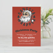 Gangsta Wrapper Kaart (Staand voorkant)