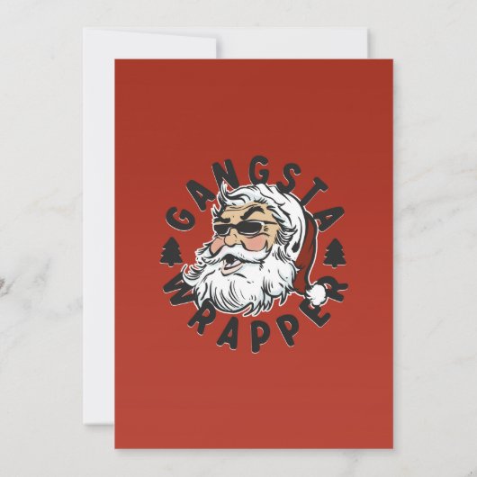 Gangsta Wrapper Kaart (Achterkant)