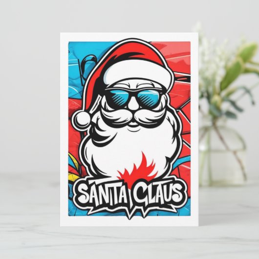 Gangsta Wrapper Kaart (Staand voorkant)