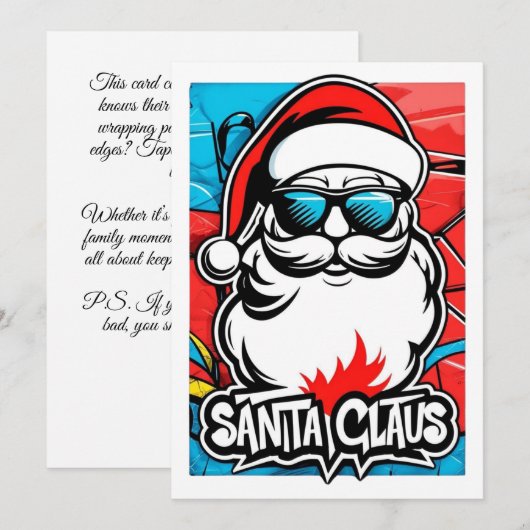 Gangsta Wrapper Kaart (Voorkant / Achterkant)