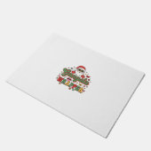 Gangsta Wrapper Kerstman Kerstmis Deurmat (Schuin)