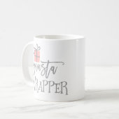 Gangsta Wrapper Kerstmis Koffiemok (Voorkant links)