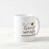 Gangsta Wrapper Kerstmug Koffiemok (Voorkant rechts)