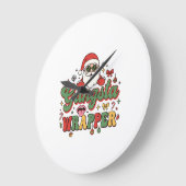 Gangsta Wrapper Sinterklaas Kerstmis Grote Klok (Hoek)