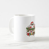 Gangsta Wrapper Sinterklaas Kerstmis Koffiemok (Voorkant links)