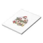 Gangsta Wrapper Sinterklaas Kerstmis Notitieblok (Linkerzijde)
