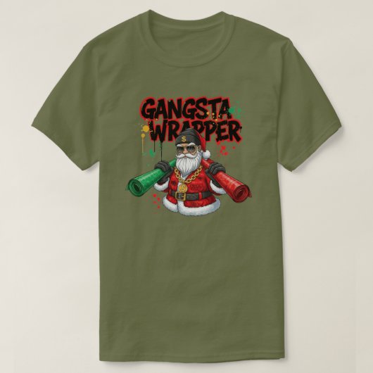 Gangsta Wrapper T-shirt (Design voorkant)