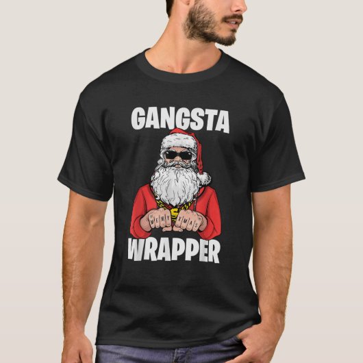 Gangsta Wrapper T-shirt (Voorkant)