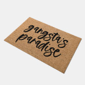Gangsta's Paradise Grappige Welkomstmat Deurmat (Schuin)