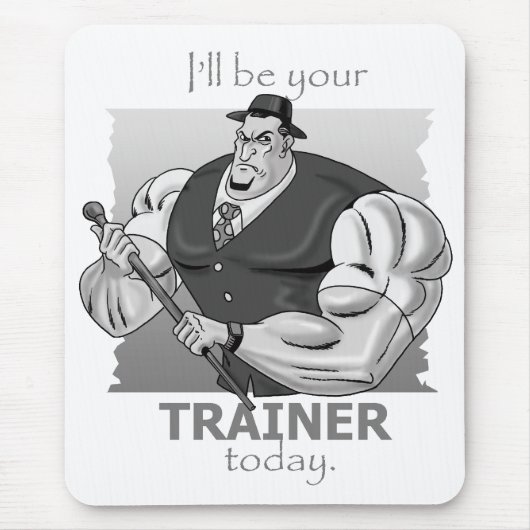 Gangsta's persoonlijke trainer Mousepad Muismat (Voorkant)