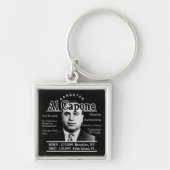 Gangster Al Capone Sleutelhanger (Voorkant)