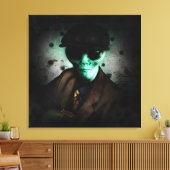 Gangster Alien Canvas Afdruk (Insitu (Woonkamer))