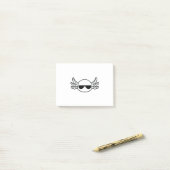 Gangster Axolotl Shades Funny Fish Funny Post-it® Notes (Op bureau)