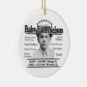 Gangster Baby Face Nelson Keramisch Ornament (Rechts)