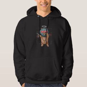 Gangster Beer Teddy Hoodie