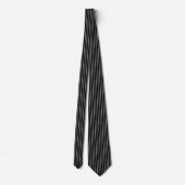 Gangster Black Necktie Stropdas (Achterkant)
