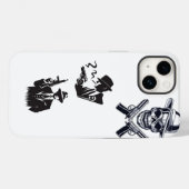 Gangster Case-Mate iPhone Case (Achterkant (horizontaal))