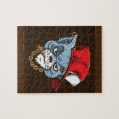 Gangster Cat Legpuzzel (Horizontaal)