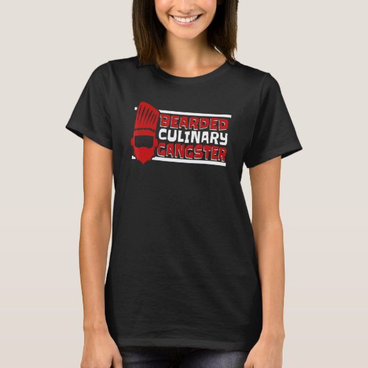 Gangster Chef de Cuisine Chef T-shirt (Voorkant)